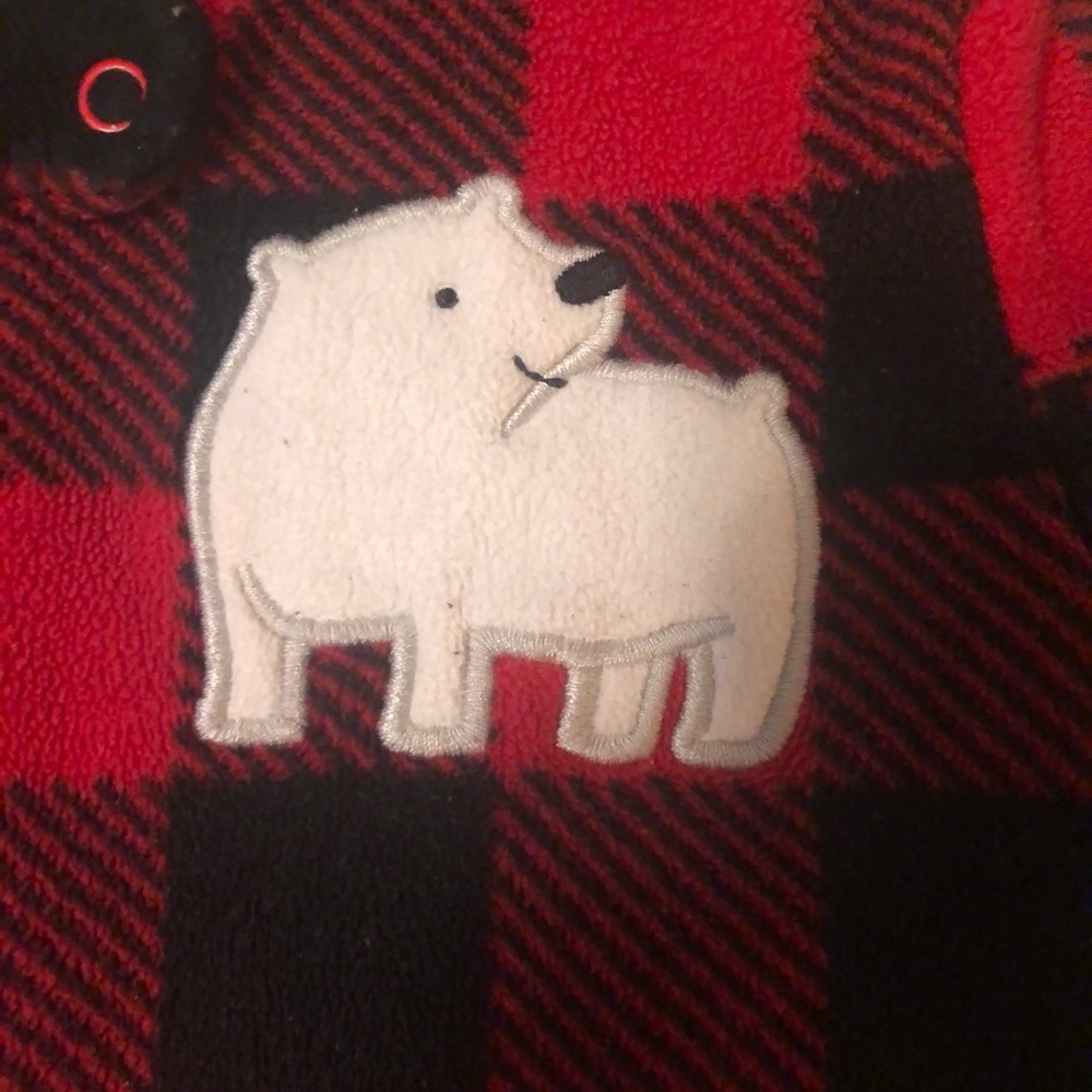 Set of 3 fleece pajamas - Picture 6 of 8